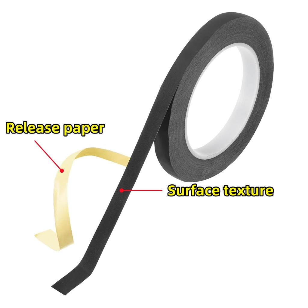 Acetate Tape for Electrical Insulation 30M Black Adhesive Cloth Tape for LCD Screen Wire and Automotive Repair