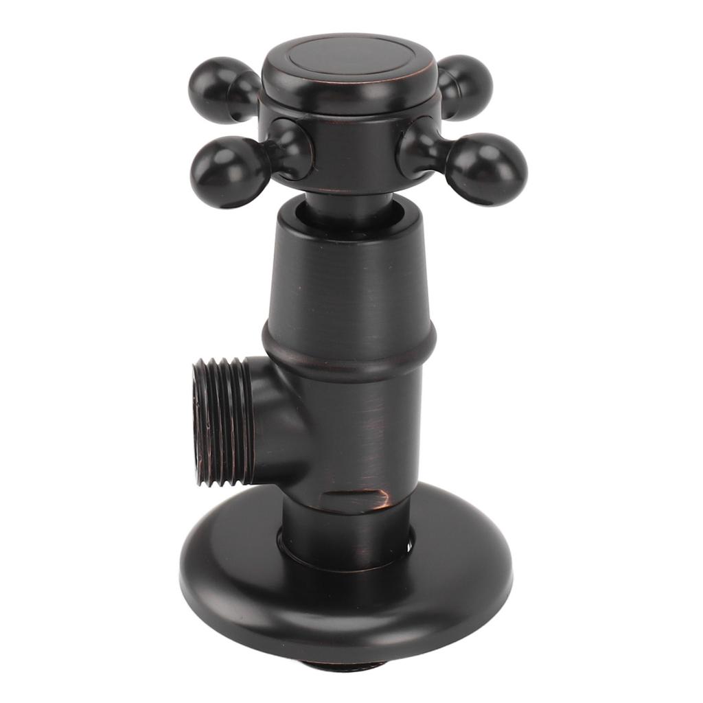 Brass Angle Stop Valve Retro Thickened Cold Hot   Valve Explosion Proof Water Shut Off Valve