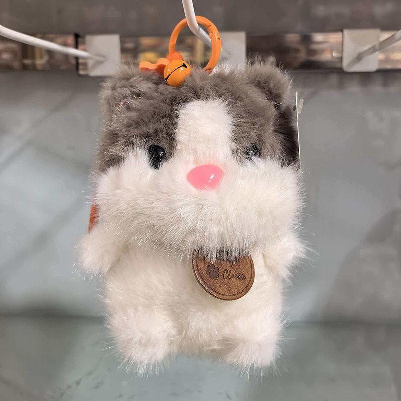 Animal Plush Doll With Short Pile Fur For Childrens Room Decor