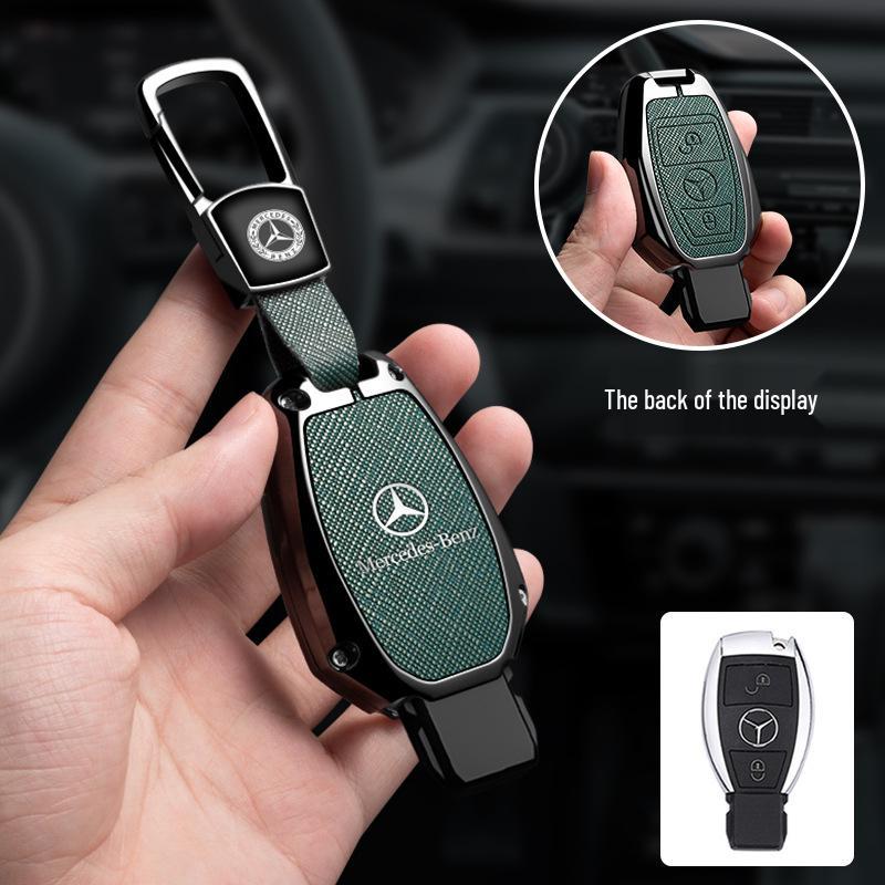 Mercedes High-End Schlüsselhülle für E300L, C260L, GLC, A200L, GLB, GLE