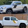 Pickup Door Side Stickers For Toyota Tacoma Truck Graphics Colorful Vintage Stripes Decor Cover Vinyl Decal Auto Accessories
