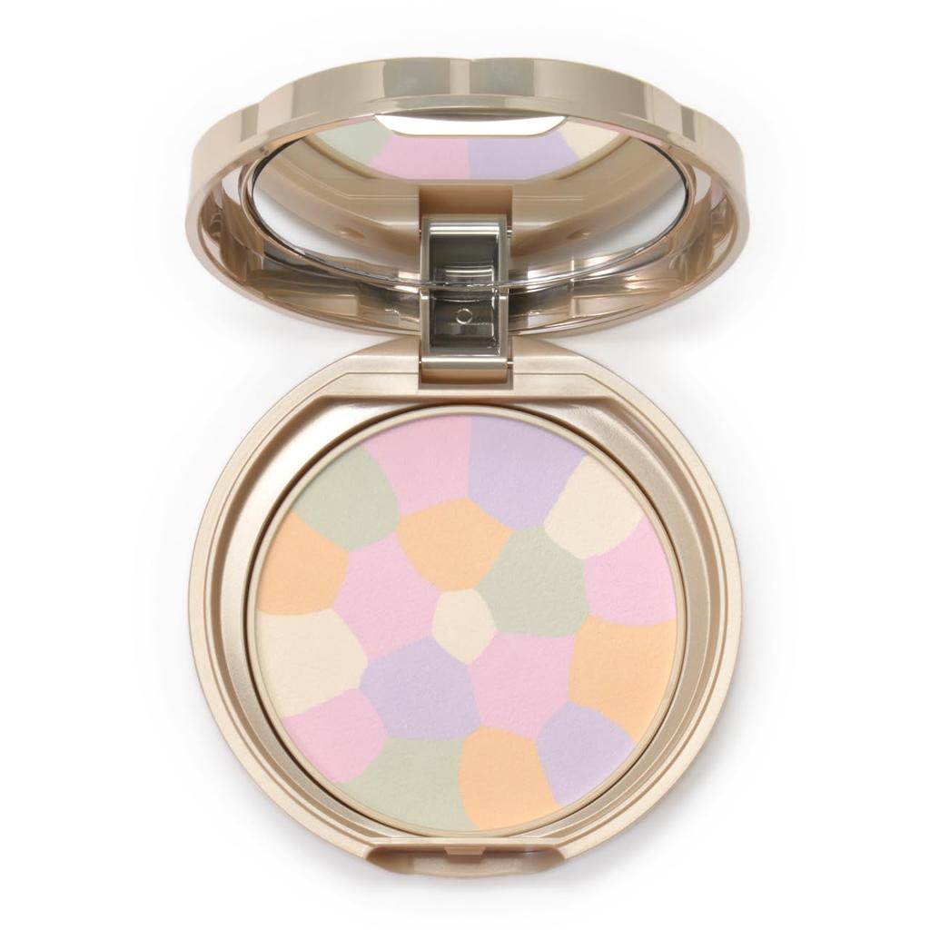 CANMAKE Marshmallow Finish Powder Abloom 01 Dearest Bouquet - Tónovací fixační pudr pro korekci pleti, snadno smývatelný, UV ochrana