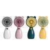 Portable Handheld Fan Desk Cartoon Small Hand Fan for Camping Outdoor Indoor