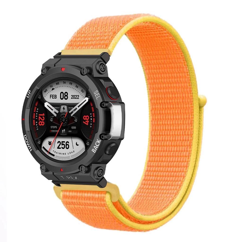 Nylon Loop Strap For Huami Amazfit T-REX 3/2 Smart Watch Band Women Men Bracelet For Amazfit T-Rex/T-Rex Pro Wristband Correa