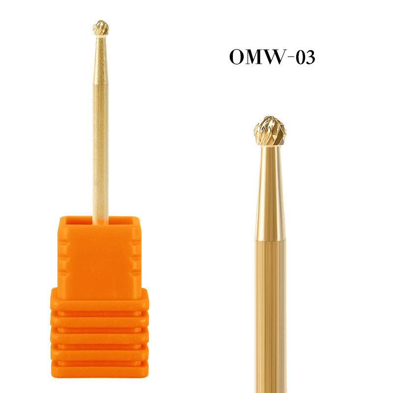 Nail Tungsten Steel Grinding Head Blue Label Tungsten Steel Drill Electric Nail Sander Accessories