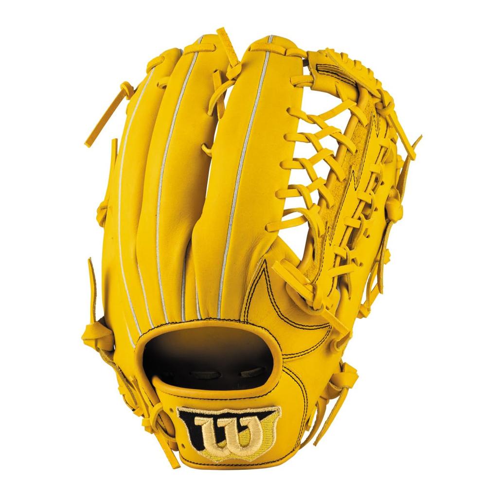 Wilson EZC Large Size 12 (Easy Catch) Outfielder's Glove, Tan, (WBW103090/REY7WF)