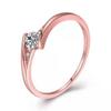 He Cheng Gold Alloy Round Men's Engagement Ring