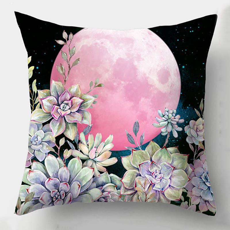 Mode Floral Kissenbezug Dekokissen Sofakissen Wohnzimmer Dekoration Bezug