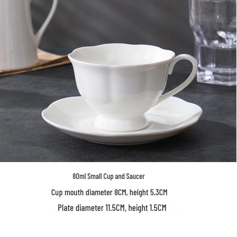 

Европейский керамический кофейный набор (чашка и блюдце): Латте-арт и послеобеденный чай 80ML/200ML