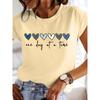 Summer New Women's Plus Size T-shirt Casual Loose Short Sleeved Printed with Mickey Duck Donald Duck and Disney