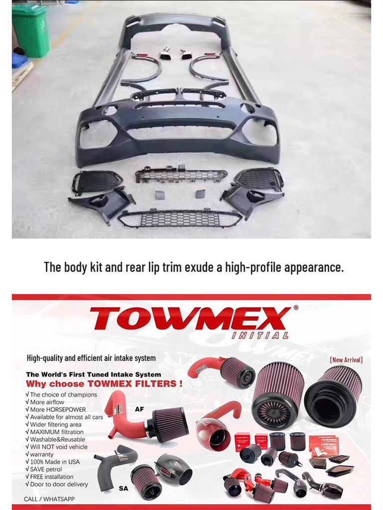 Compatible Exhaust System Upgrade for BMW 1, 2, 3, 5 Series - Enhanced Sound and Performance