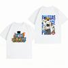 Clothing New 100% Cotton Breathable Summer T-Shirt One Piece Ace Sabo Print Casual Streetwear T-Shirt Unisex