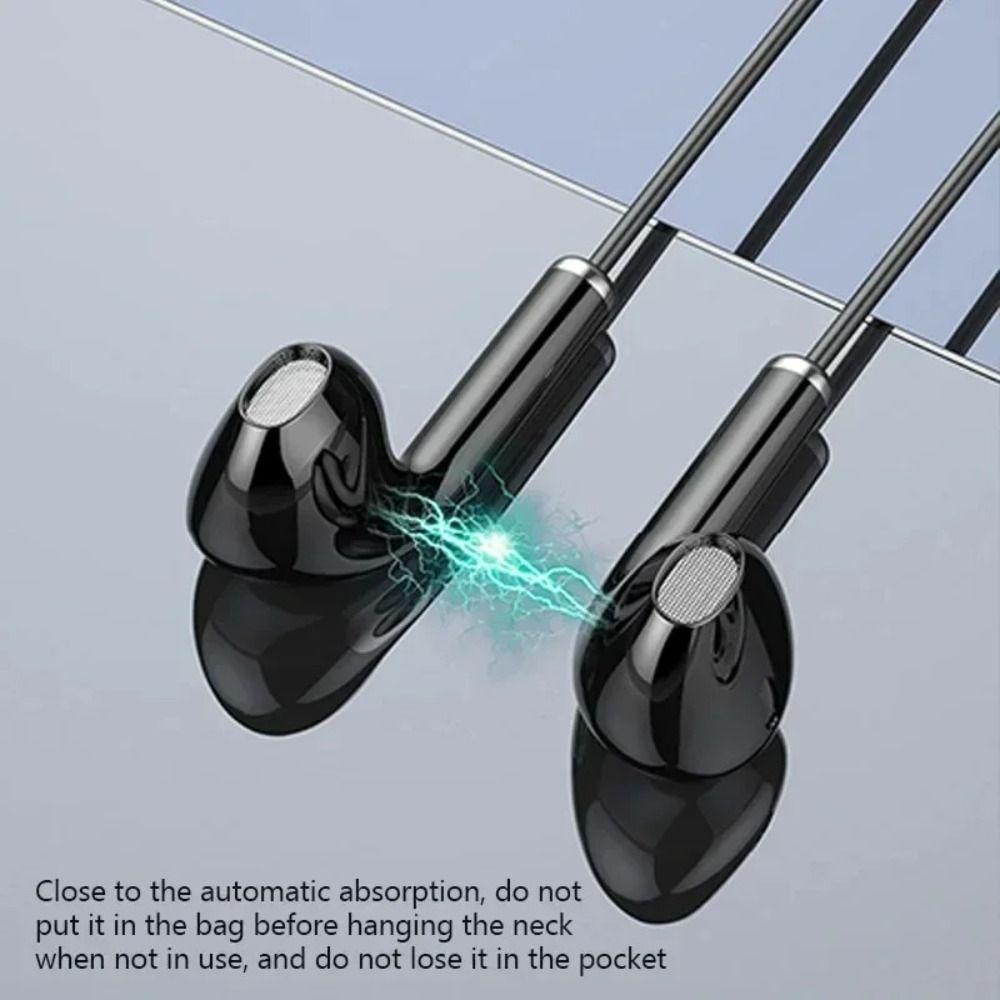 LED Digital Display Wireless Neckband Bluetooth Earphones High Sound Bluetooth Headset  Universal