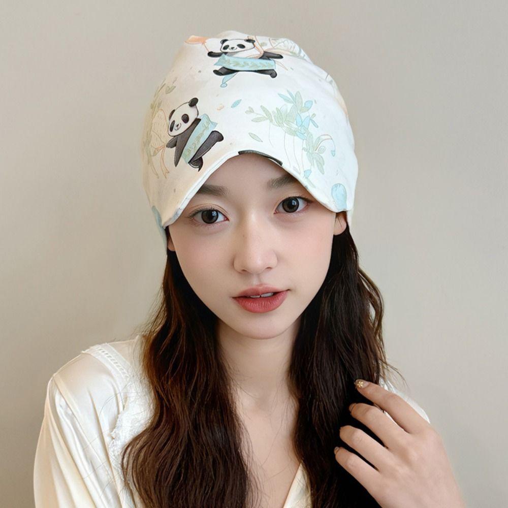 2in1 Postpartum Confinement Hat Breathable Postpartum Cap Women's Sleep Cap Maternal Care