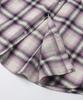 INDUST Big Check Ombre Snap Shirt_Purple