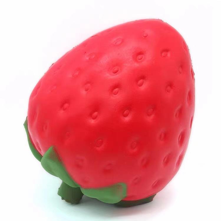 Creative and Fun Stress Relieving Tool, Strawberry Pinching, Slow Rebound Simulation, Fruit Stall Hot Selling, Fun Gifts