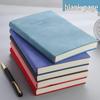 A5 Simple Retro Sheepskin Soft Leather Thickened Student Notebook with Horizontal Lines