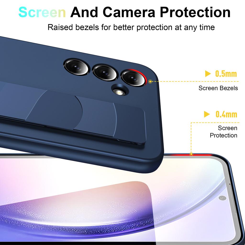 Suitable for Samsung S26Ultra phone case, ultra-thin matte wrist strap, S25plus full-cover transparent anti-drop hard case 4