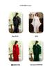 Sweet Satin Open-Front Robe: Deep V, Light Luxury, Tie-Waist, Wide Sleeves Homewear.