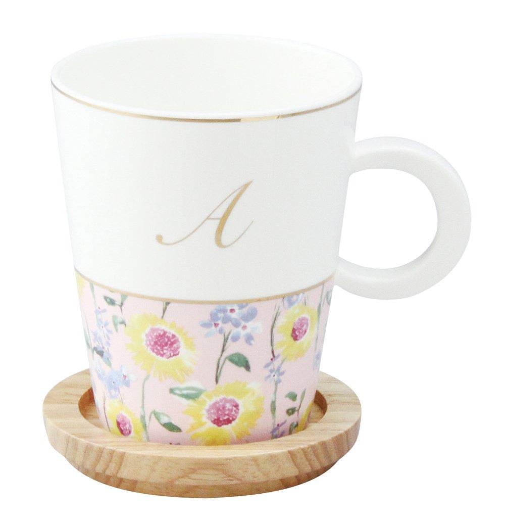 

Aito White x x 276584 Mug, Mug Approx. 9 H10.5cm, Coaster Approx. 9.4 H1.5cm A белый