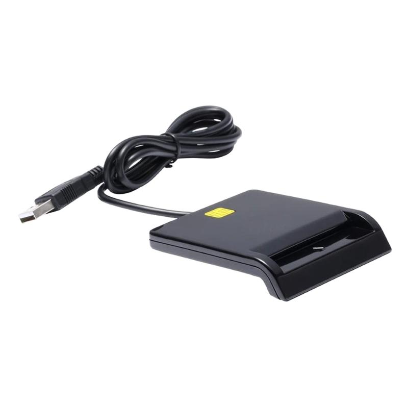 Upgrades USB Card Reader with Fast Plugs & Play Functionality Small  USB Card Reader Business Card Management Device