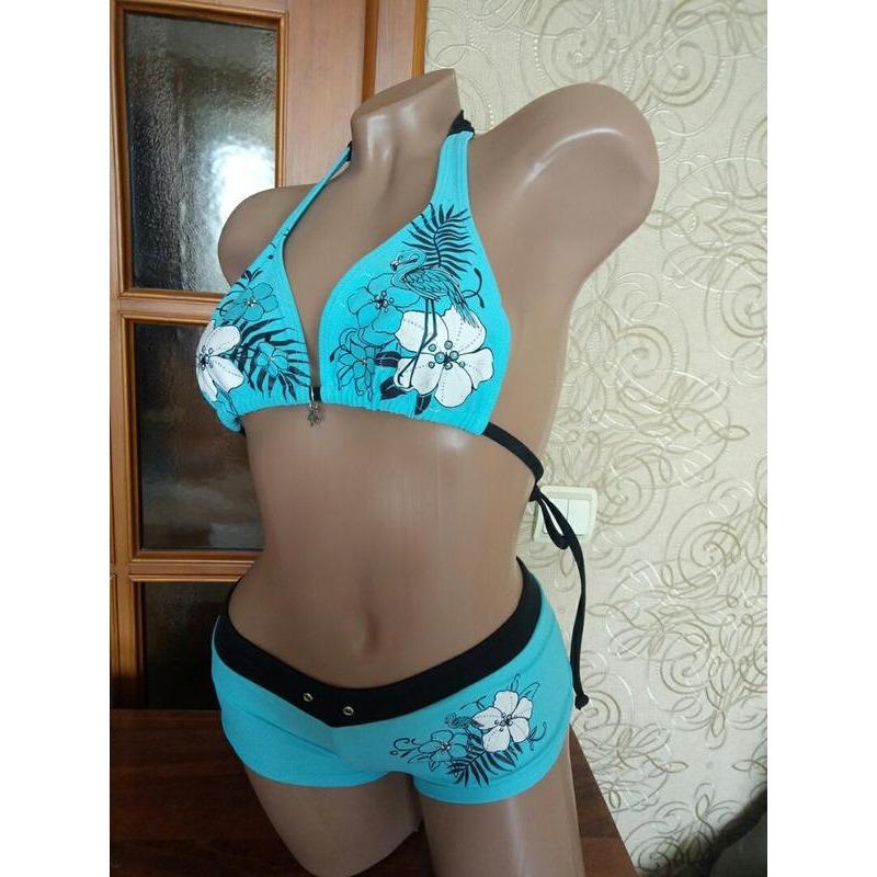 Vintage Flower Print Cutie Set Bikini 2000s Swimsuit Sexy Women Bathing Fashion Halter Strap Swimwear High Street Beach Female