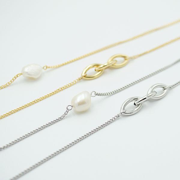 Teulejyu Triple Link Pearl Glasses Chain