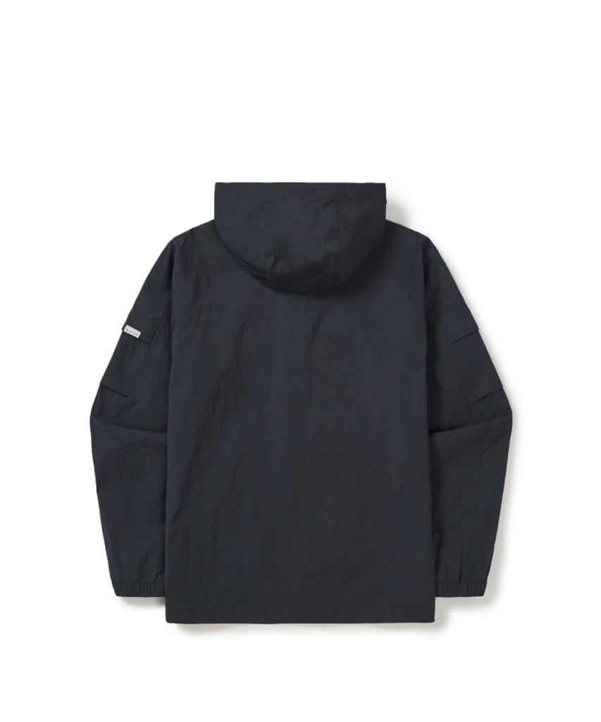 Snowpeak Apparel Root Sleeve Pocket Windbreaker (S26Mmrwb62) Dark Navy