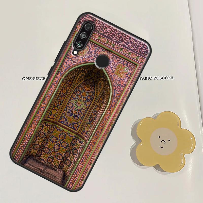 Muslim Islamic Mihrab Turkey For Huawei Nova Y60 Y70 Y90 Y61 Y91 3i 7i 8i 11i Nova 11 9 10 SE P20 P30 Pro P40 Lite Case