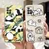 For Samsung Galaxy A71 Cute Panda Cat Cartoon Phone Case For Samsung A71 4G SM-A715F Soft Silicone Shockproof Cases
