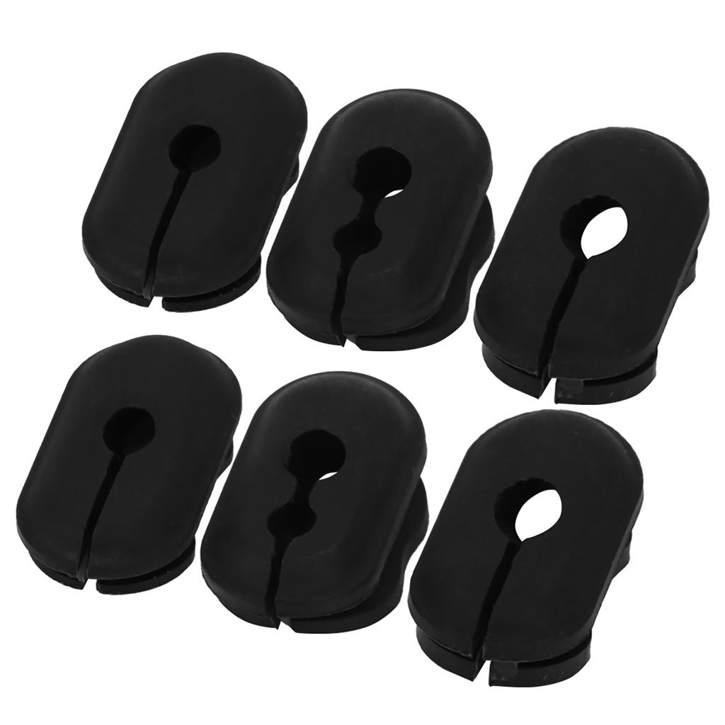 6 ks Prachotěsná Vodotěsná Silikonová Záslepka pro Elektrickou Koloběžku XIAOMI Ninebot G30