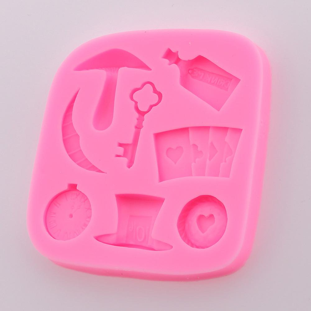 Sugarcraft Silicone Mold DIY Magician Props Shape Cake Decorating Tool Fondant Chocolate Clay Moulds for Baking