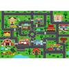Playful City Traffic Route Carpet Interactive Rug Living Room Bedroom Rug Kid Playmat Parent-child Activity Rug Christmas Gifts