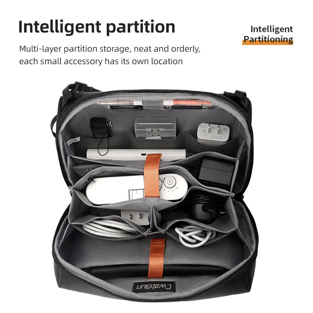 Cwatcun D123 4L Camera Bag Water-resistant Camera Sling Bag Photography Shoulder Bag with Shoulder