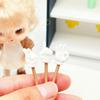 12-Minute Miniature Tiny Creative Baton Dollhouse Accessories: DIY BJD Playhouse Ornaments, Perfect for Festival Gifts