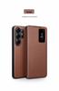 Chali Leather Flip Case with Smart Window for Samsung S26 Ultra