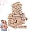 Jeu d'empilement de tours espagnoles Jeux pour couples Cadeaux Idées de jeux pour soirée en amoureux Bois