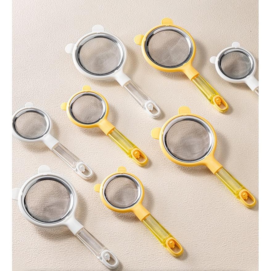Soybean Milk Filter Screen Superfine Juice Filter Screen Residue Separator Filter Screen Kitchen Filter Artifact Spoon