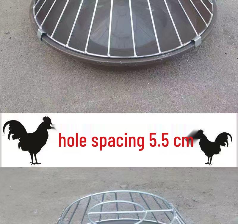 Automatic Free-Range Poultry Feeder: Chicken, Duck, Goose Trough Basin