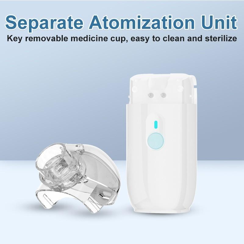 Ultrasonic Rechargeable Portable Nebulizer For Kids And Family Medical Tool Care
