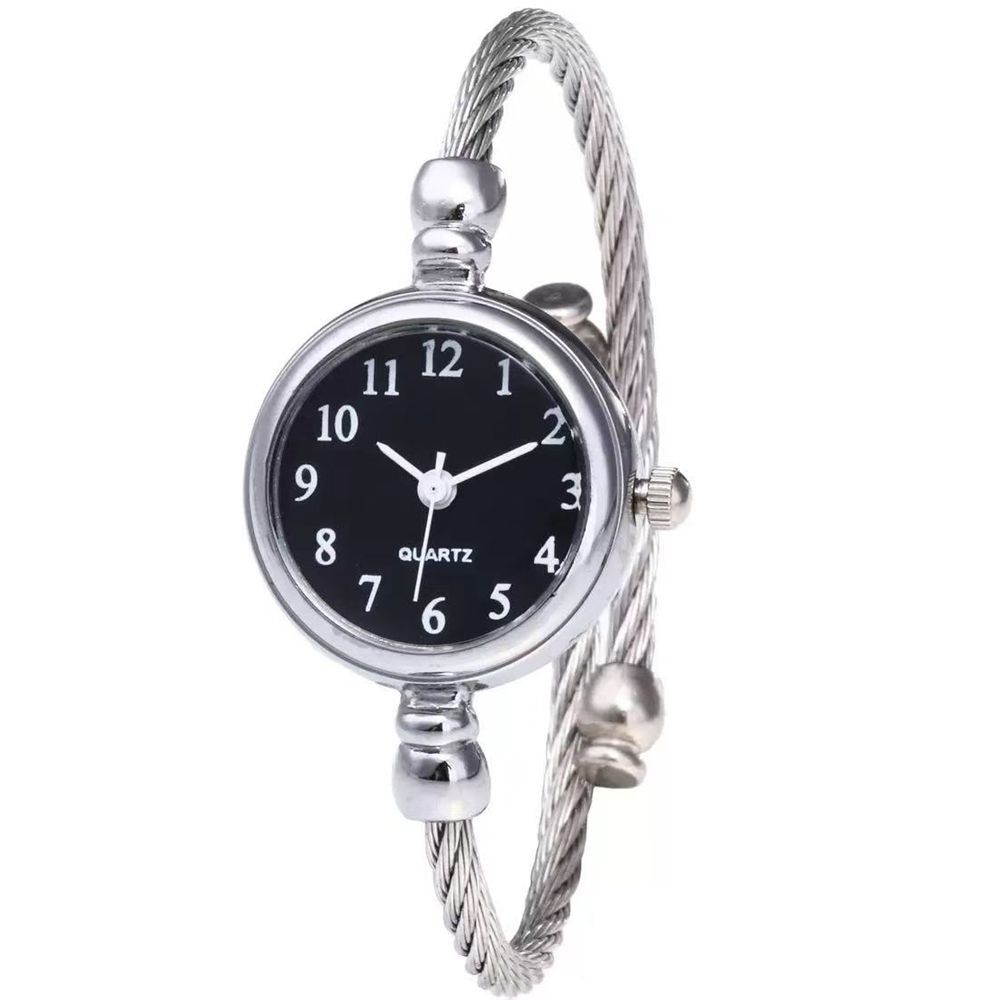 Full Digital Bracelet Watch Female Student Korean Version Simple Personality Versatile Small Open Bracelet Female Watch