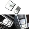 Chrome Car Button Covers Stickers Car Interior Accessories For BMW F10 F07 F06 F20 F30 F32 F01 F02 F25 F26 Car Styling Decors