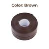 Waterproof Wall Tape Bathroom Kitchen Adhesive Tape Contour Tapes Cardboard Sealing Strip Bathroom Shower Sink Bath Caulk Tapes