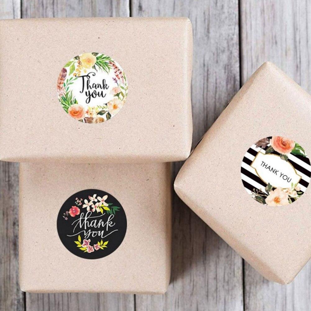 500 buc. Etichete pentru cadouri pentru sigilarea cadourilor