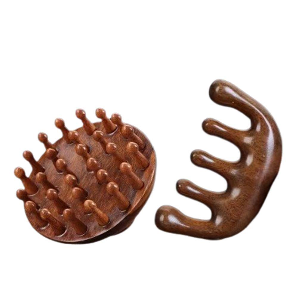 Blutzirkulation Kopfmassagekamm Sandelholz Sandelholz Haarkamm Gesicht Auge