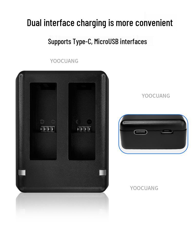 Three-Bay Fast Charger for Insta360 AcePro2/Ace Cameras
