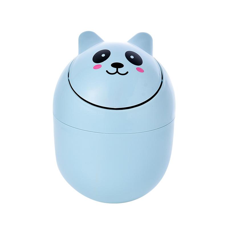 Desktop Trash Can Cute Home Bedroom Desk Small Bedside Coffee Table Creative Storage Living Room Nordic Dining Table Trash Can