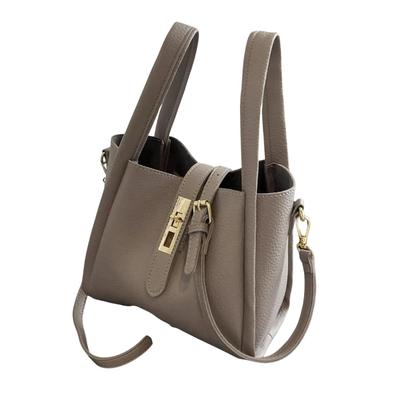 AQUA Marine Damen 2-Wege Handtasche, Umhängetasche, Tragetasche, Klein, PU-Leder, Echtleder-Optik, Leicht, Umhängetasche, Büro, Freizeit, Niedlich,