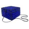 Green/Purple/Red Glass Clutch Diamond Women Box Handbgs Blue/Yellow Evening Clutches Crystal Bags Fushcia Party Bridal Clutch