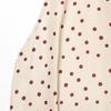 European and American style, new women's clothing, polka dot linen blended balloon version top 3911700